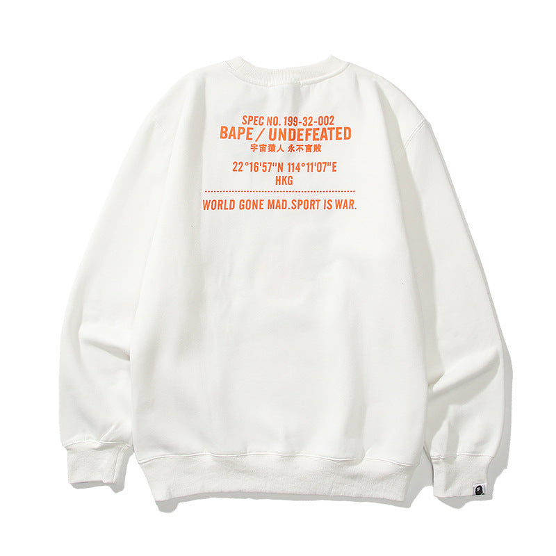 European And American Fashion Brand Head High Street Plush Sweater