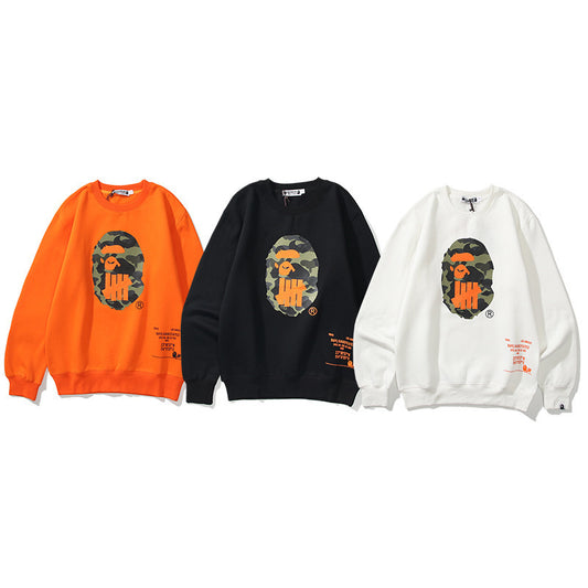 European And American Fashion Brand Head High Street Plush Sweater