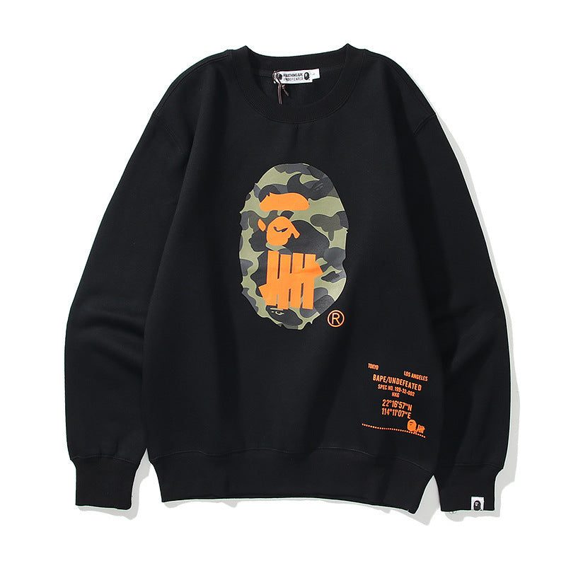 European And American Fashion Brand Head High Street Plush Sweater